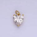 The Clear Little Heart - selected supplier variant W-00566-Gold