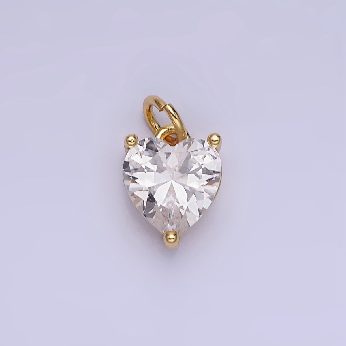 The Clear Little Heart - selected supplier variant W-00566-Gold