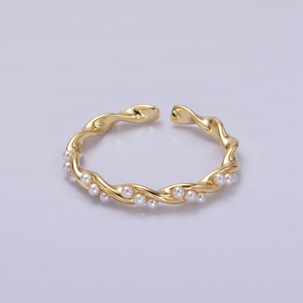 The Pearl Vine Ring