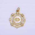 The Watchful Eye in a Pearl Circle - selected supplier variant AC-01437