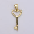 The Key with a Heart at the Top - selected supplier variant J-00005