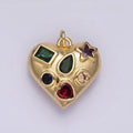 The Heart Full of Colored Treasures - selected supplier variant AG-00522