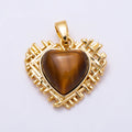 The Heart in a Woven Frame - selected supplier variant CHARMS-01557