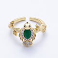 The Jeweled Sparrow Ring