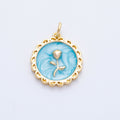 The Rose on a Blue Morning - selected supplier variant CHARMS-00314