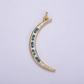 The Moon with Blue Lights - selected supplier variant M-00107-Blue