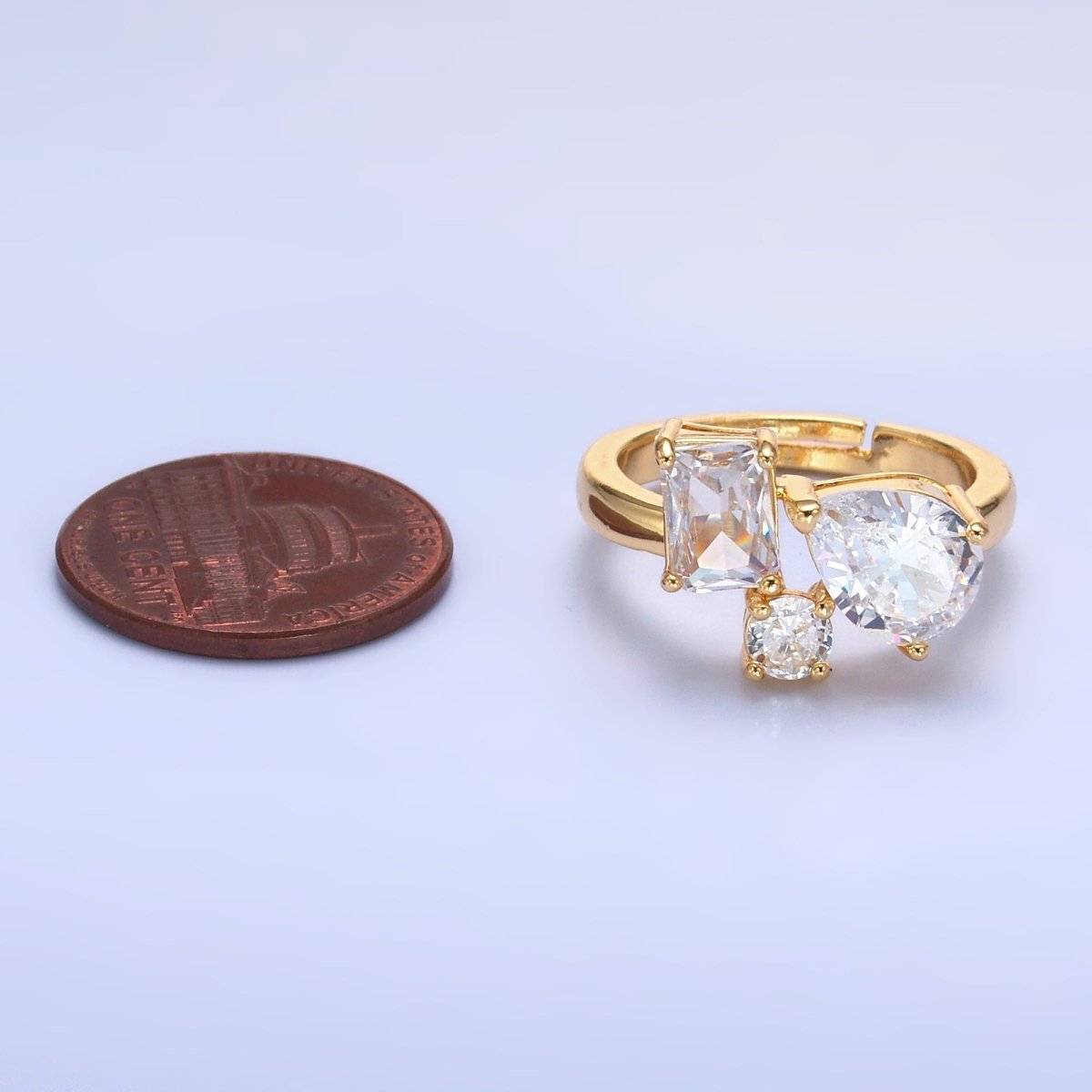The Three Graces Ring