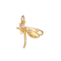 A Dragonfly by the Fountain