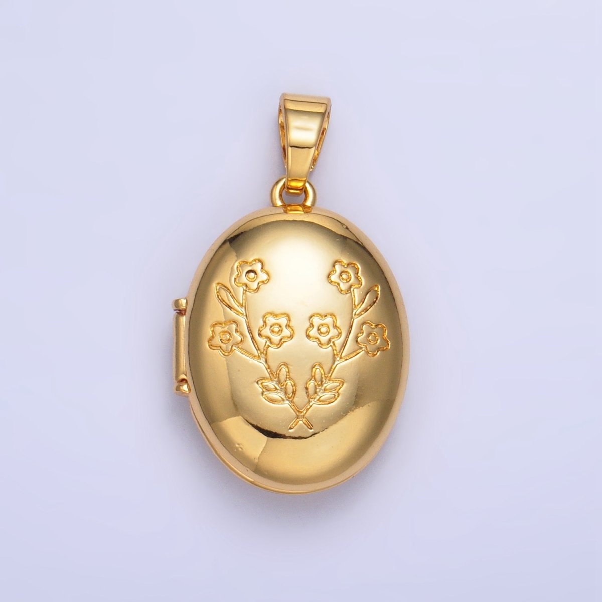 Flowers on My Locket - selected supplier variant AA-01007-Gold