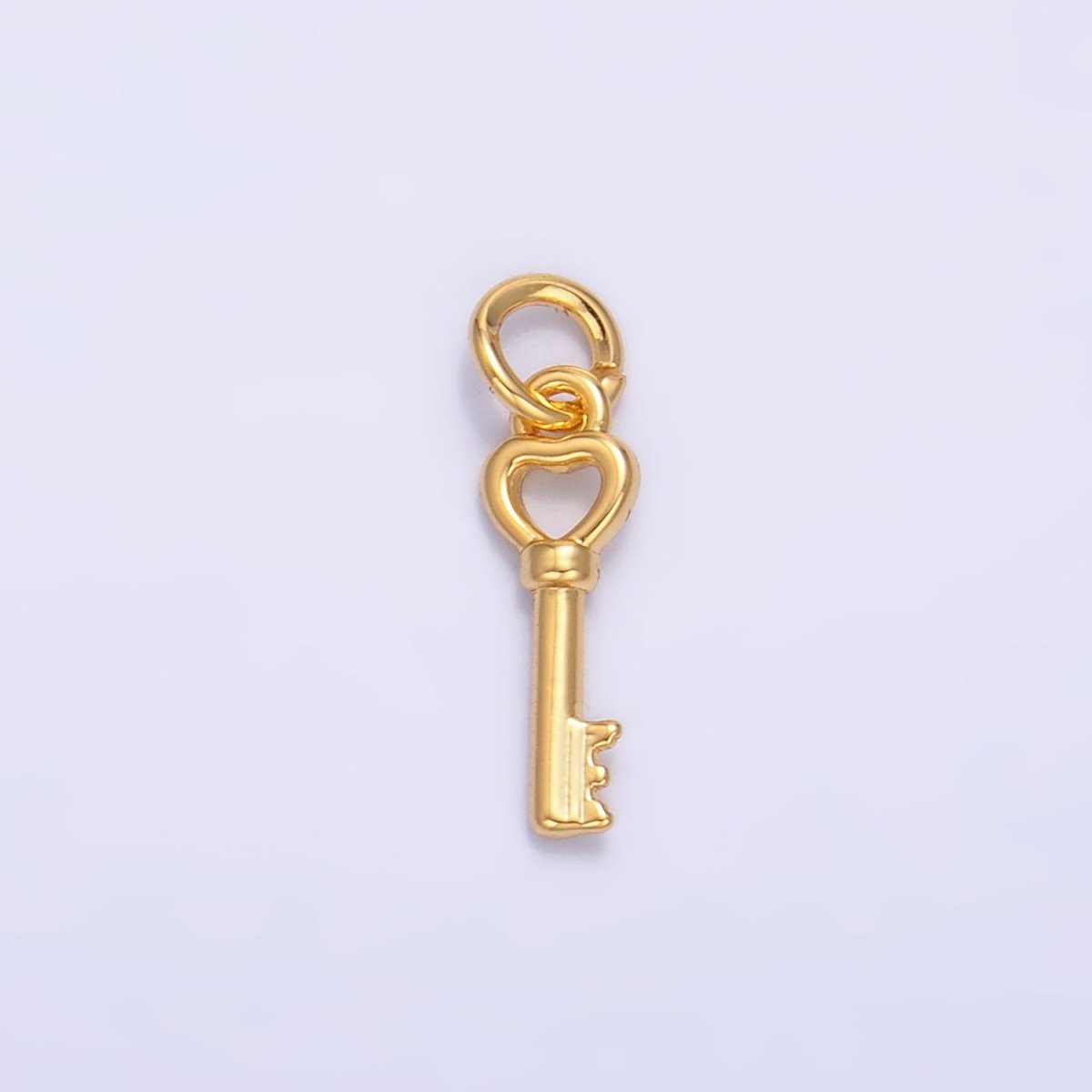 The Key with a Heart of Its Own — W-00208-Gold