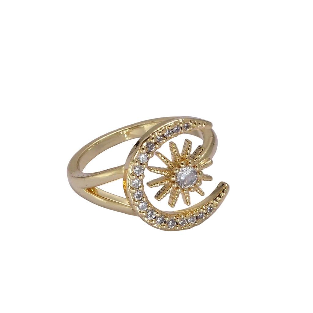 The Crescent Wish Ring, Gold