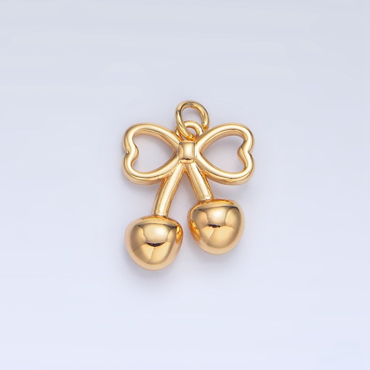 The Cherries Tied with a Bow - selected supplier variant N-01345-Gold