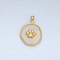 The Pawprint in the Little Window - selected supplier variant AA-01371