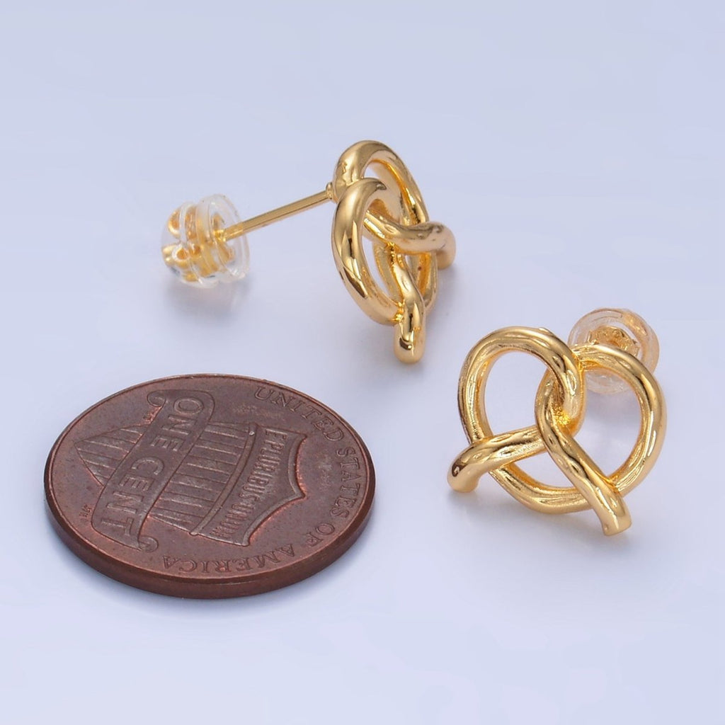 The Little Pretzel Earrings