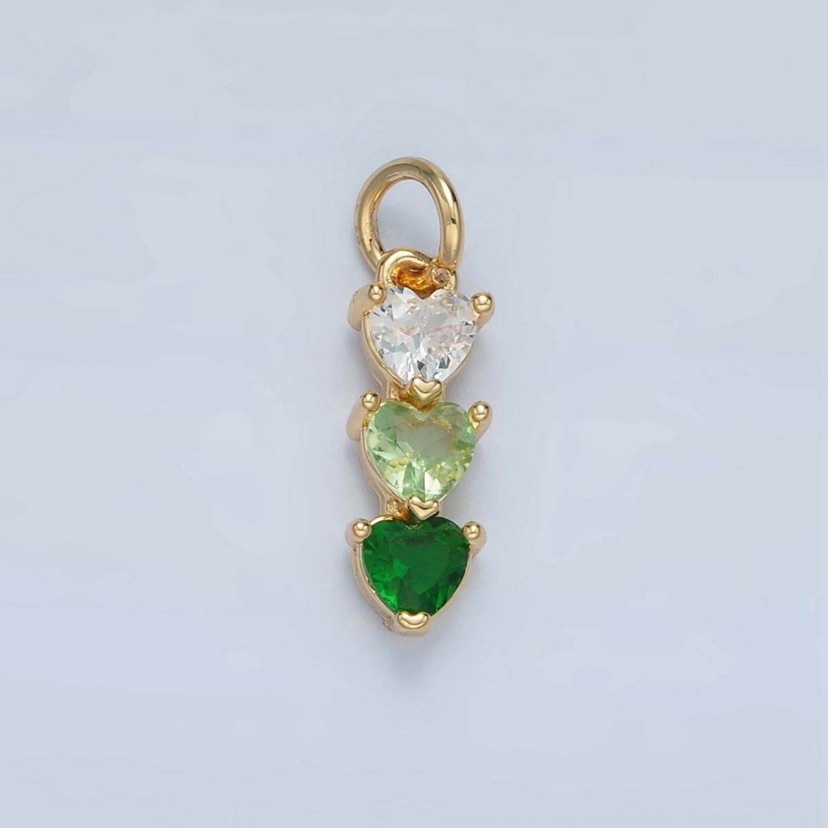 Three Hearts in Garden Green - selected supplier variant AG-00890-Green