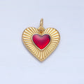 The Red Heart at Sunrise - selected supplier variant X-00838