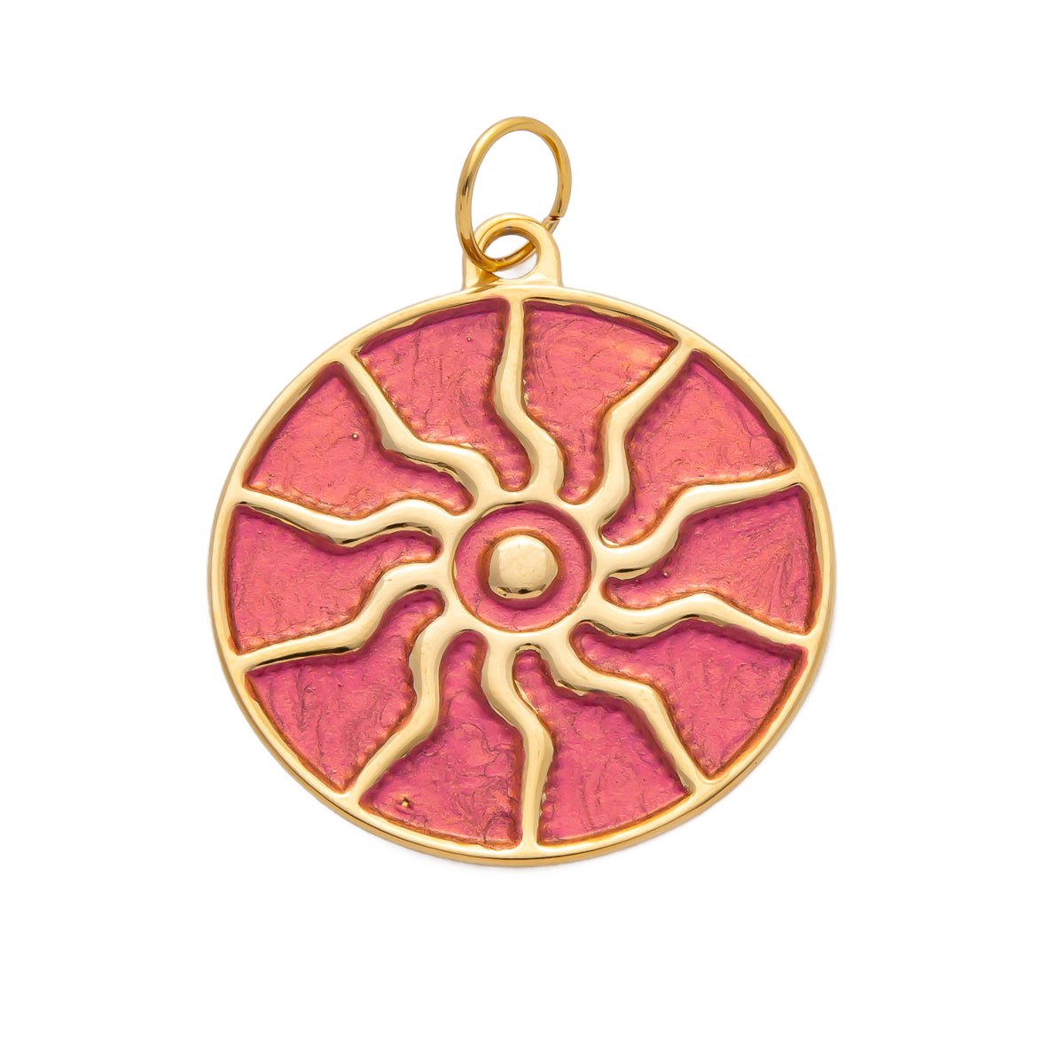 The Last Warm Evening — AF-01418 — one charm with attached ring or bail, transparent background
