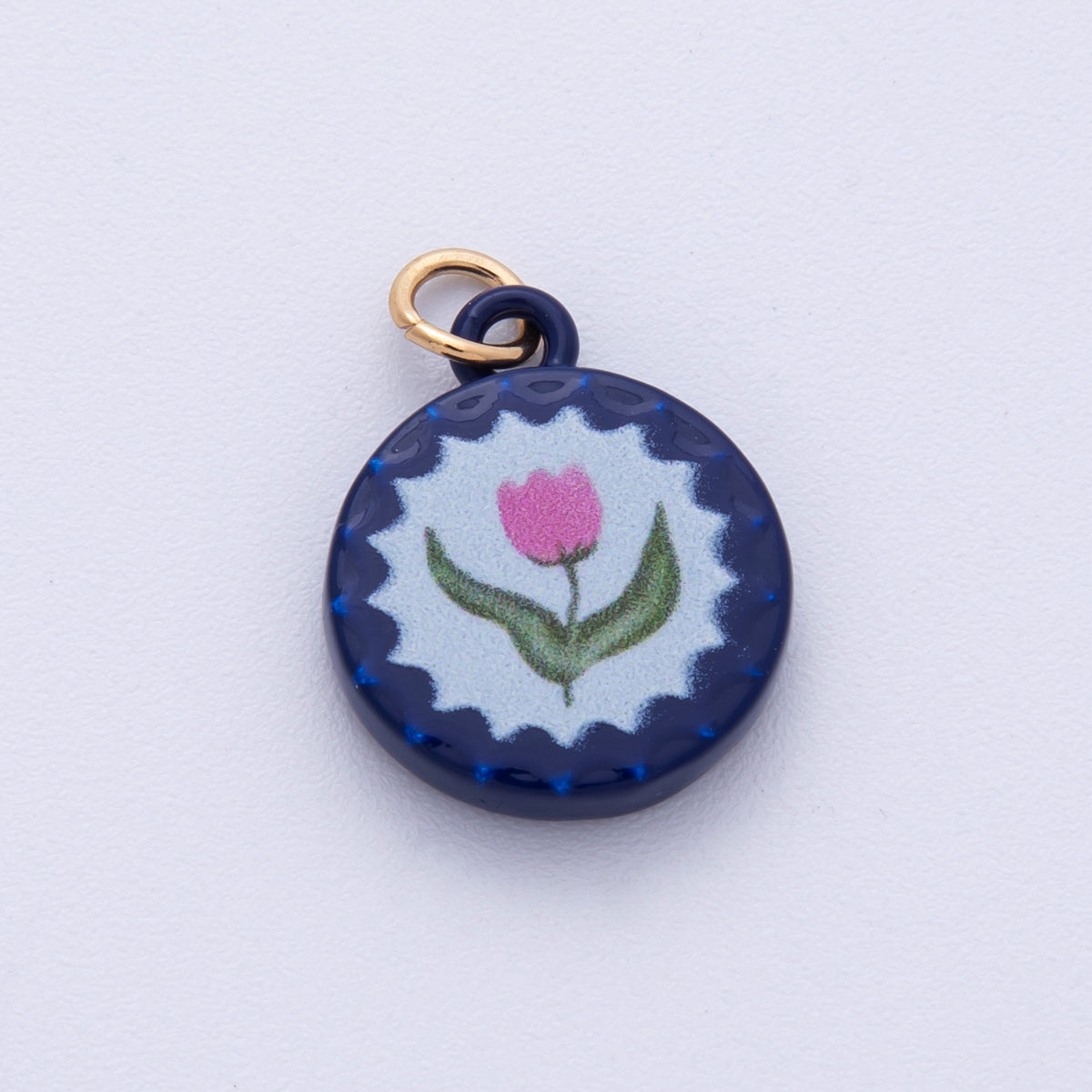The Flower on the Blue Plate - selected supplier variant AF-01615