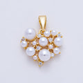 The Heart with Pearly Dots - selected supplier variant AF-01180