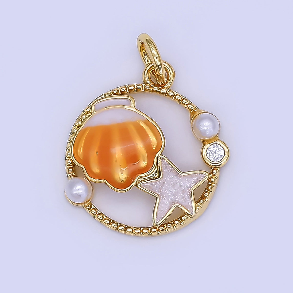 The Seashell and the Little Starfish - selected supplier variant AF-00508-Orange