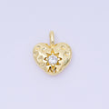 The Heart with a Star at its Center - selected supplier variant AH-00516-Gold