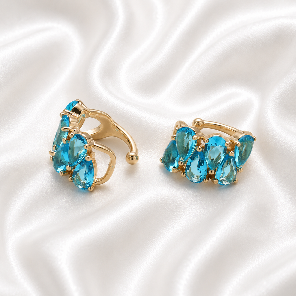 The Blue Horizon Ear Cuff