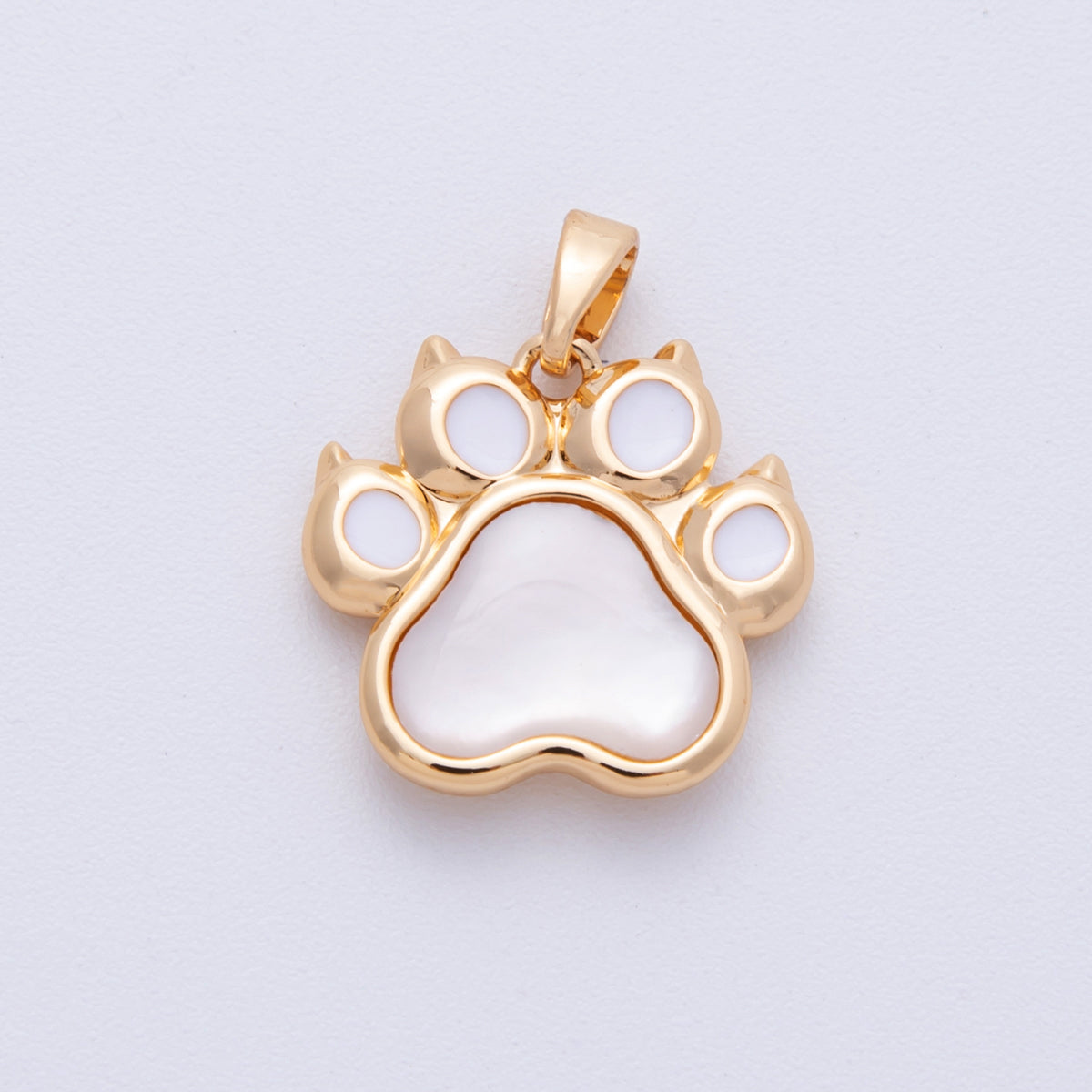 The Pawprint in Pearl - selected supplier variant Charms-00096