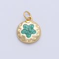 The Little Green Flower - selected supplier variant CHARMS-00141