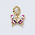 The Butterfly with a Heart, MCB - selected supplier variant Charms-00147