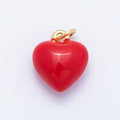 The Heart in Cherry Red - selected supplier variant CHARMS-00217
