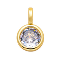 The Everlasting Bezel, Petite Round — Gold