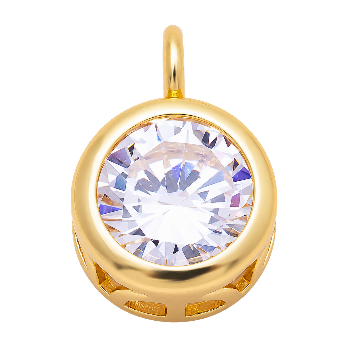 The Everlasting Bezel, Round — Gold