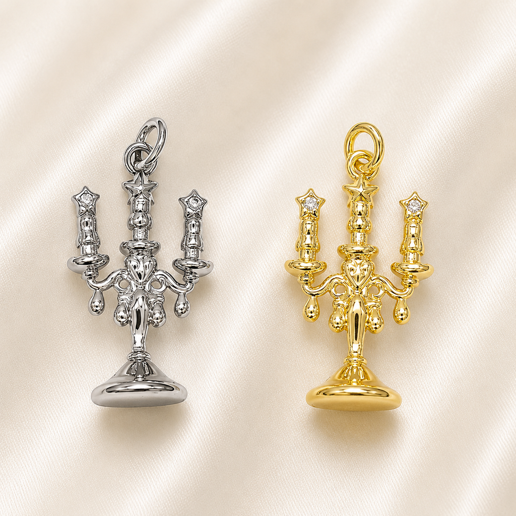 The Three Wishes Candlestick