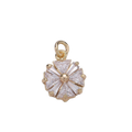 The Wish in a Crystal Window — E-00562 — clear Everlasting Crystal baguette cluster charm with attached jump ring, transparent background