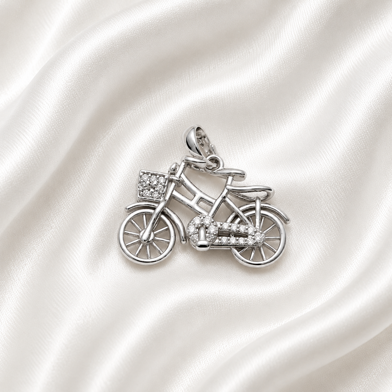The Little Bicycle with Rotating Tires
