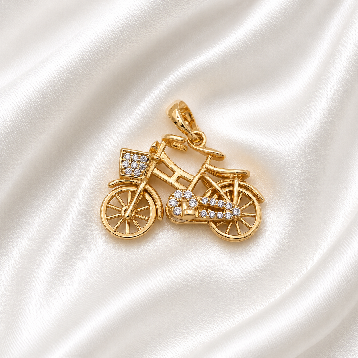 The Little Bicycle with Rotating Tires