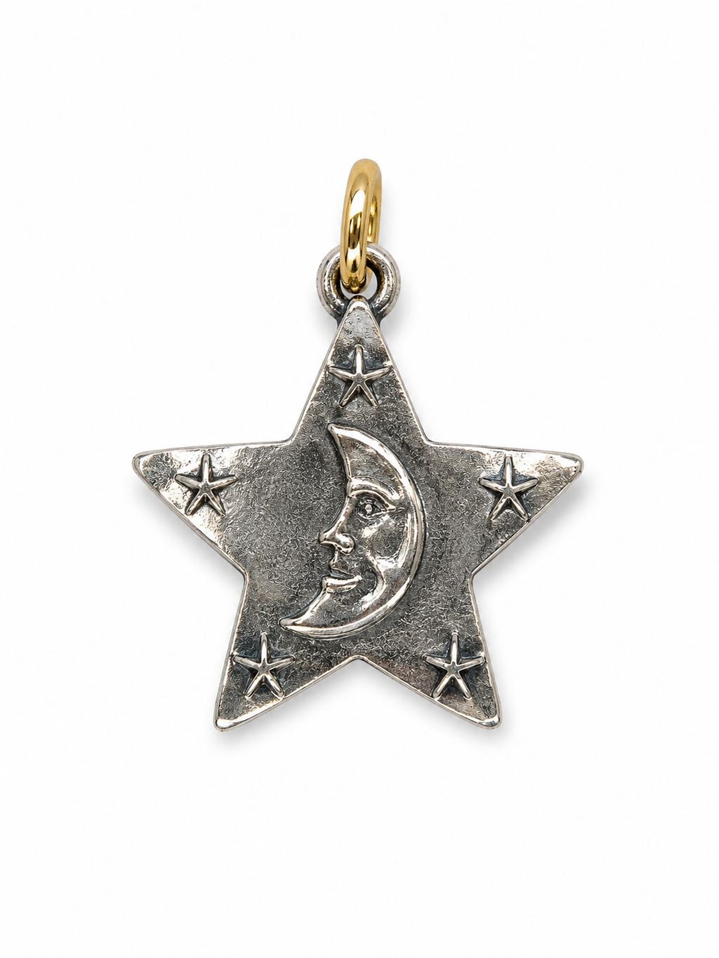 The Moon and Stars, White