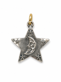 The Moon and Stars, White