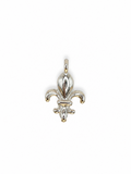 Fleur De Lis Petite, White