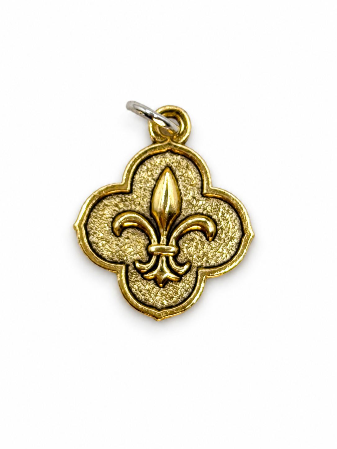 The Fleur De Lis Clover, Gold