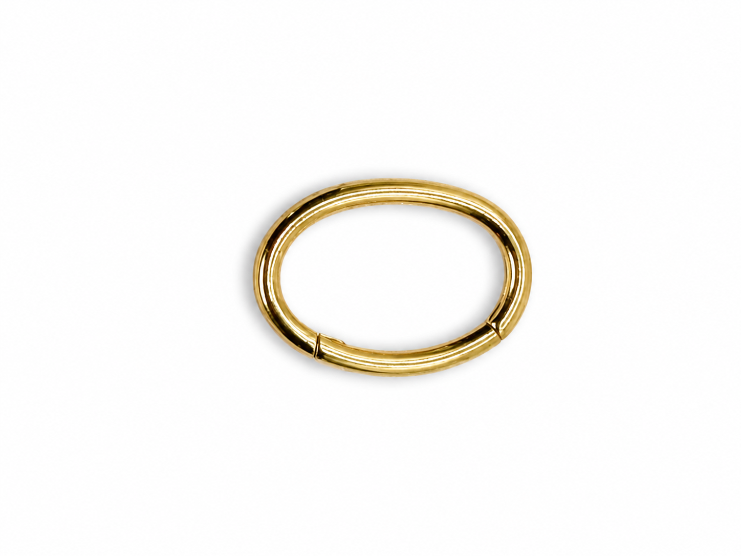 Charm Keeper, Oval, Gold