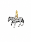 The Little Zebra, White