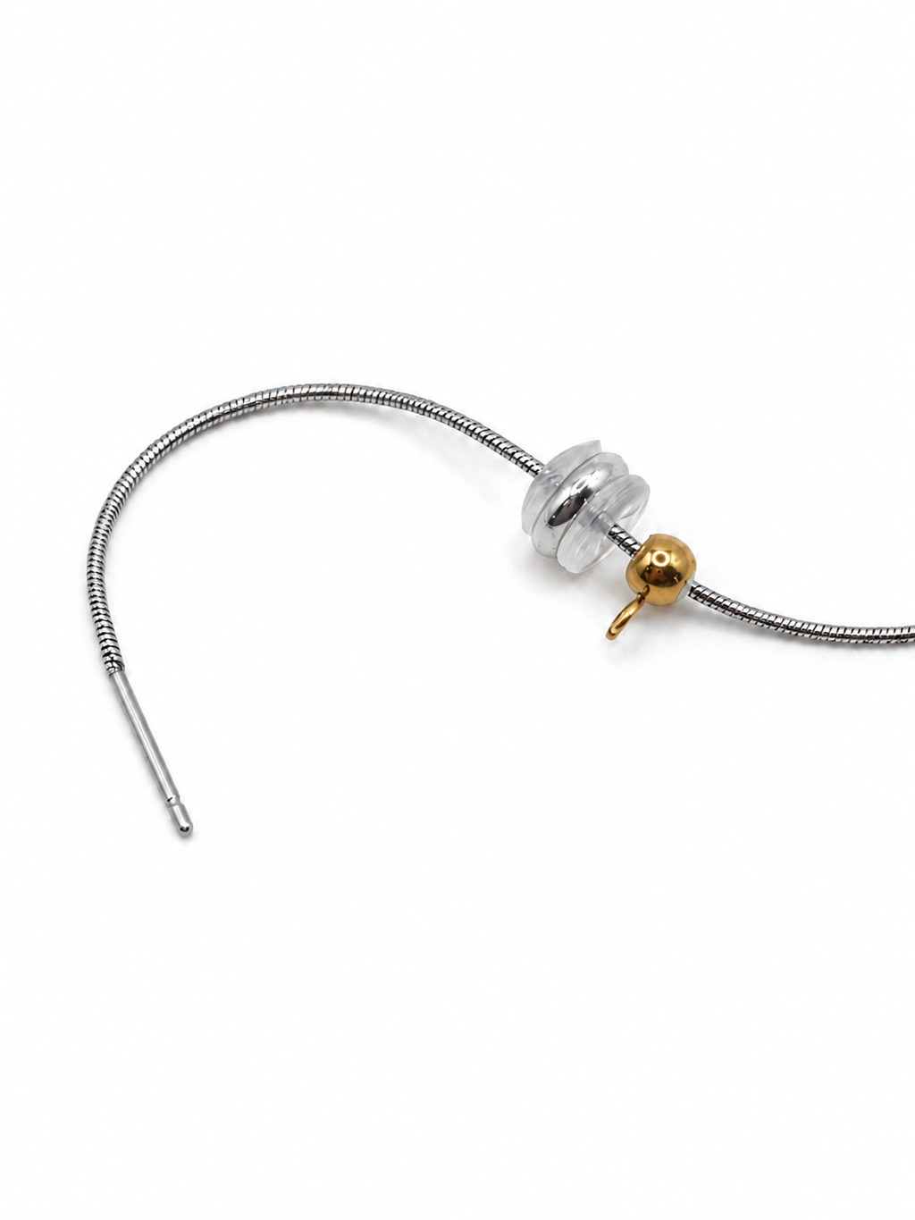 Stopper Bead, White