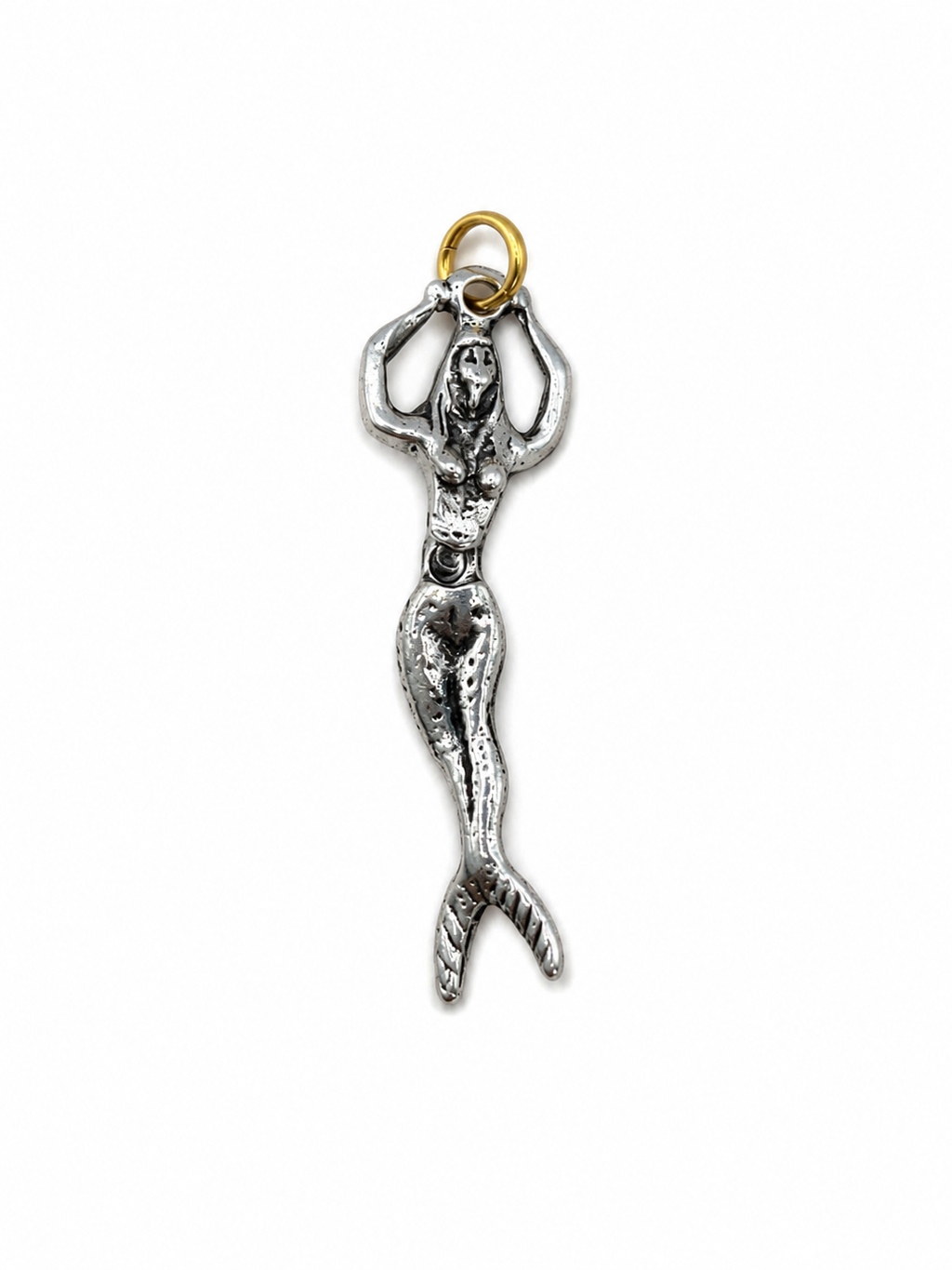 The Swimming Siren, White