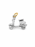 The Little Moped, White