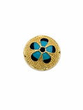 Ornate Spacer Blue Daisy, Thread Only