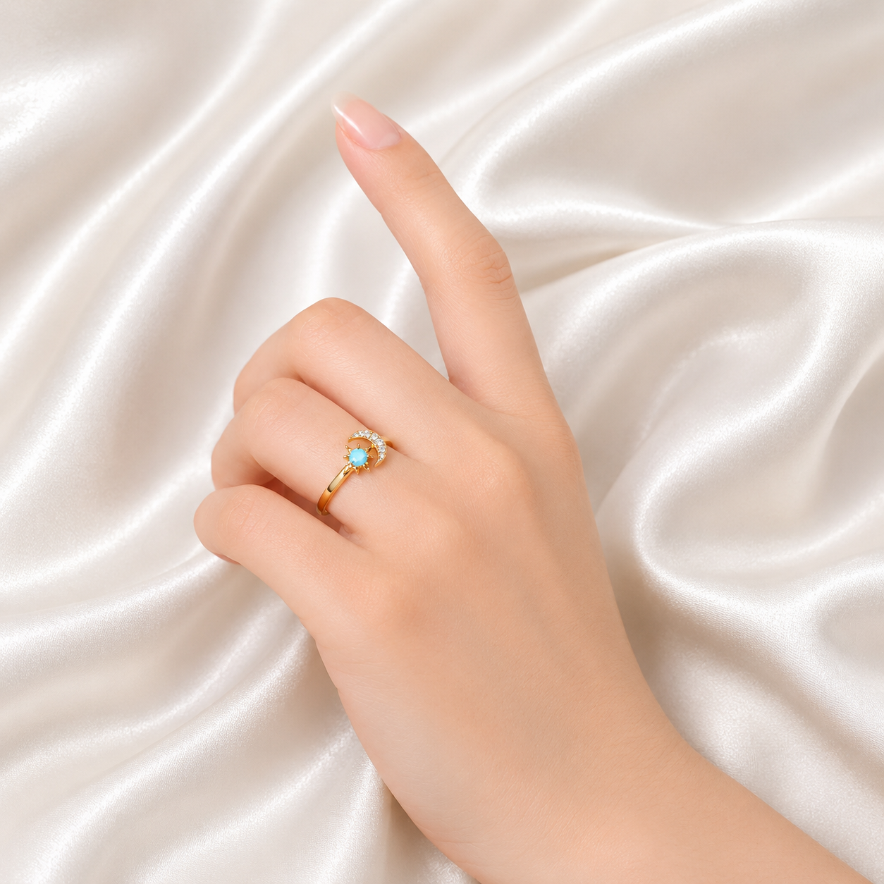 The Desert Moon Ring