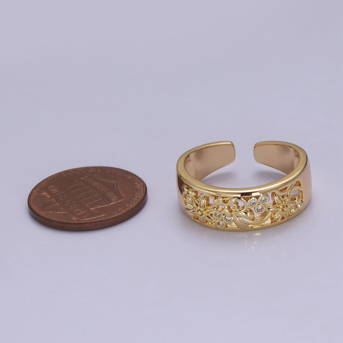 The Floral Filigree Ring