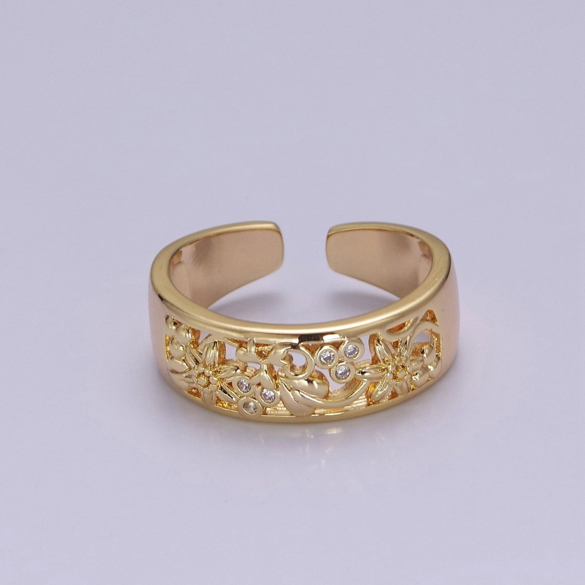 The Floral Filigree Ring