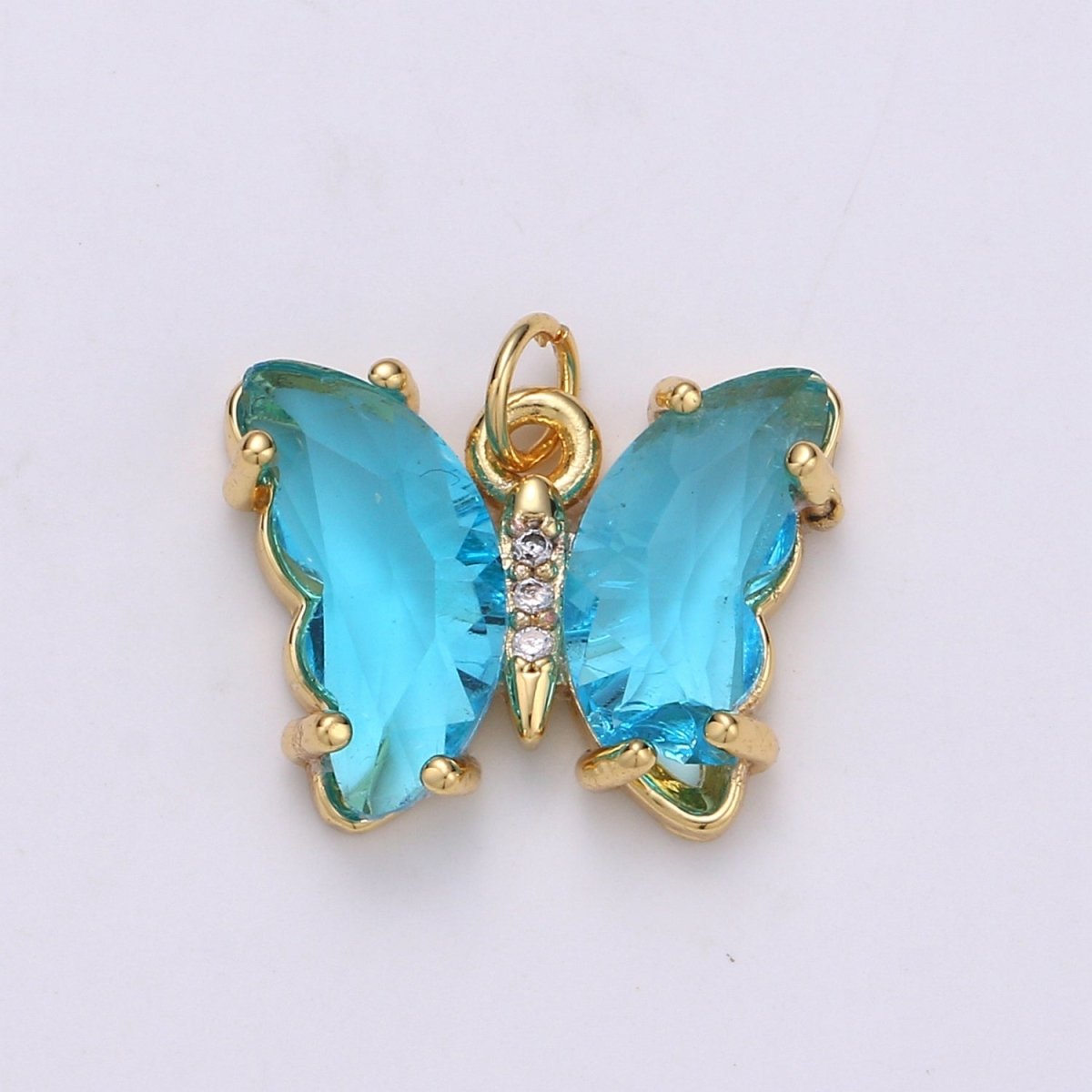 The Teal Butterfly - selected supplier variant E-00326-TEAL